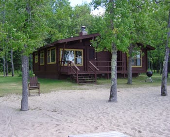 2nd Beach cabin exterior.
