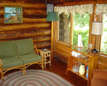 Ranger cabin interior.
