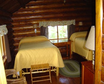 Ranger cabin bedroom
